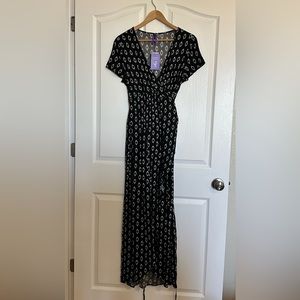 Seraphine maternity wrap dress